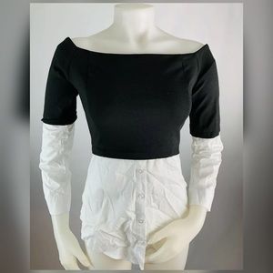 stitch fix pixley acebal off the shoulder knit top